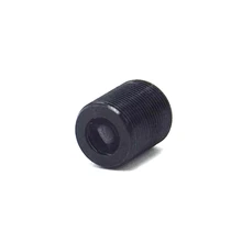 Lentille Laser en verre revêtu pour 400 700nm avec cadre métallique M9 P0.5, longueur focale 4mm G 2