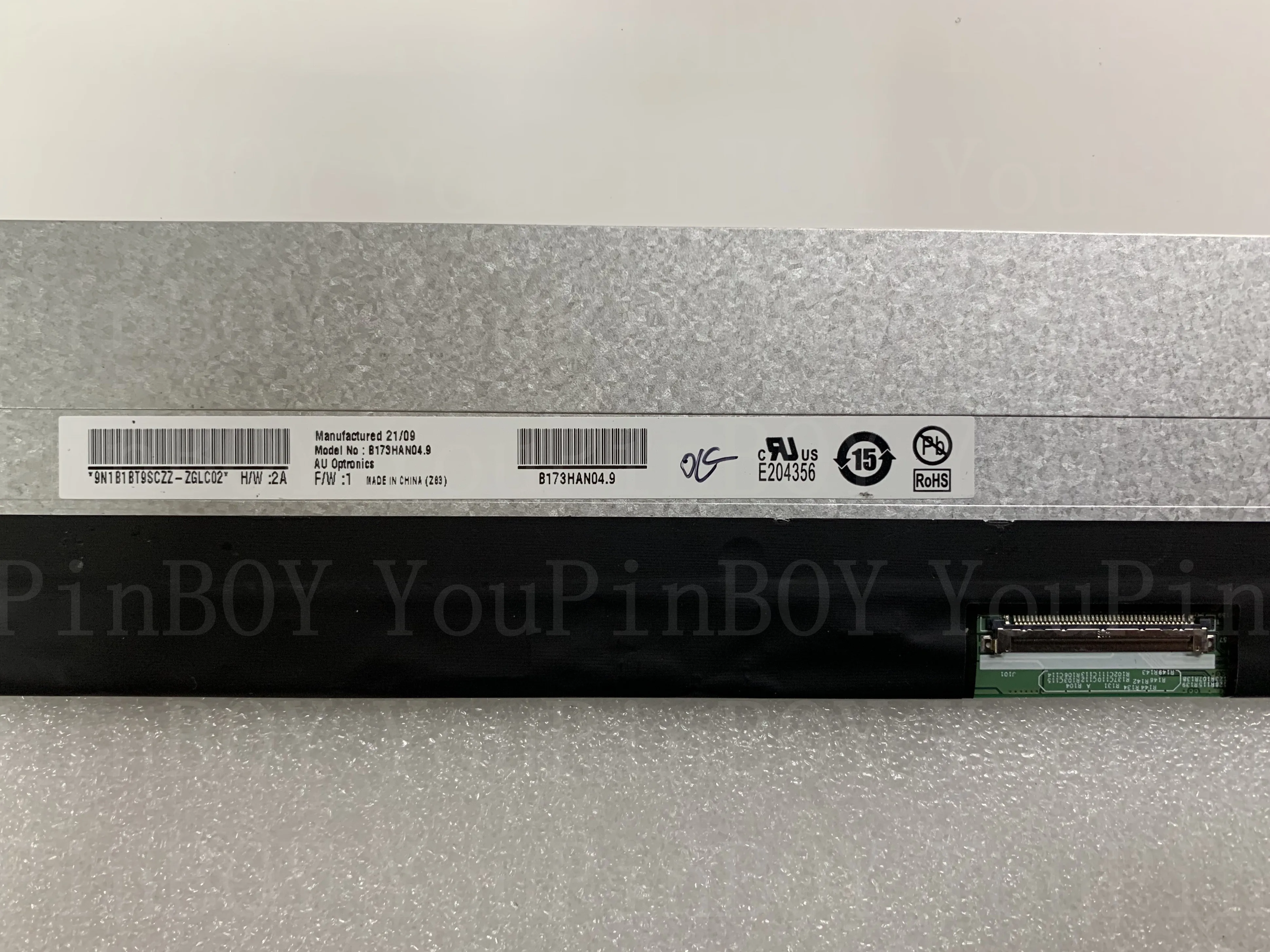 17.3 인치 B173HAN04.9 FHD LCD LED 디스플레이 화면 매트릭스 B173HAN04 EDP 40 핀 144HZ IPS 1920x1080