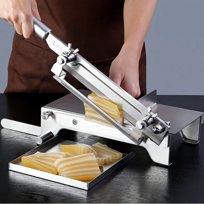 Слайсер из нержавеющей стали резак для мяса машина нарезки кондитерских изделий