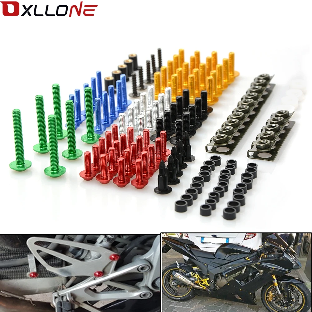 

Motorcycle accessorie Fairing Bolts kit FOR KAWASAKI ER4N ABS ER 4N 2010 2011 2012 2013 2014 2015 2016 2017 2018 ER6N 2006-2019