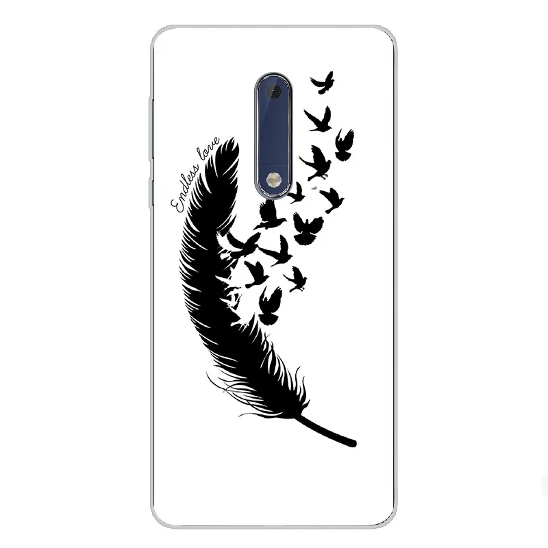 Ciciber перо для Nokia 8 7 1 6 5 3 2 Plus Мягкий силиконовый прозрачный ТПУ X7 X6 X5 X3 чехлы