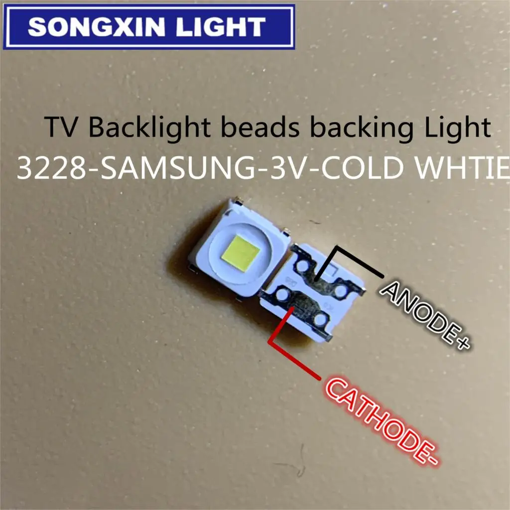 200 шт. специальная светодиодная подсветка Flip-Chip LED 1 5 Вт 3 в 3228 2828 spbwh1322s1kvc1нагрудник