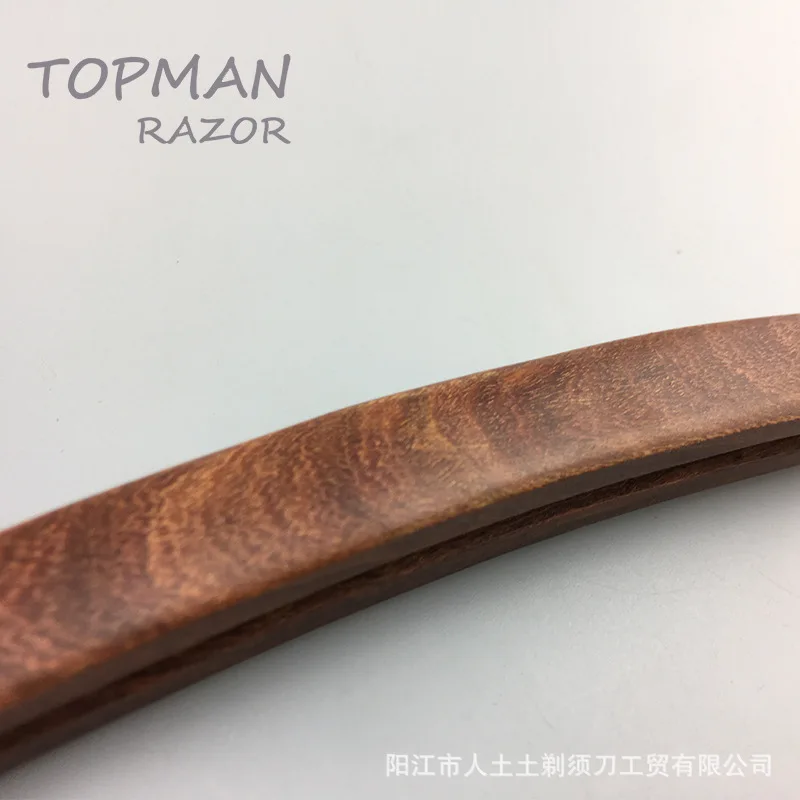 Acid Technology Wood Razor Shaving Knife Hairdressing Scraper Haircut Razor Haircut Knife Shaving Sweat Knife G1105 4