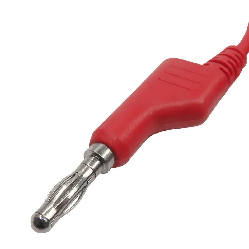 P1036 5 шт./компл. 4 мм контрольные выводы вилки типа «банан» к зажиму типа «крокодил» мультиметр Тесты кабель провода привести Наборы лабораторная электрическая