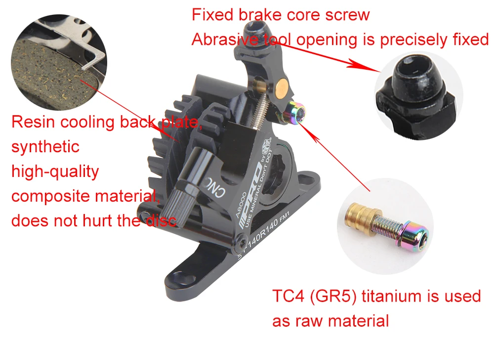 Дорожная гидравлическая система дисковых тормозов с плоским креплением, Штангенциркули с 140 мм дисками, роторные велосипедные двусторонние механические тросы, хомуты для дорожных тормозов