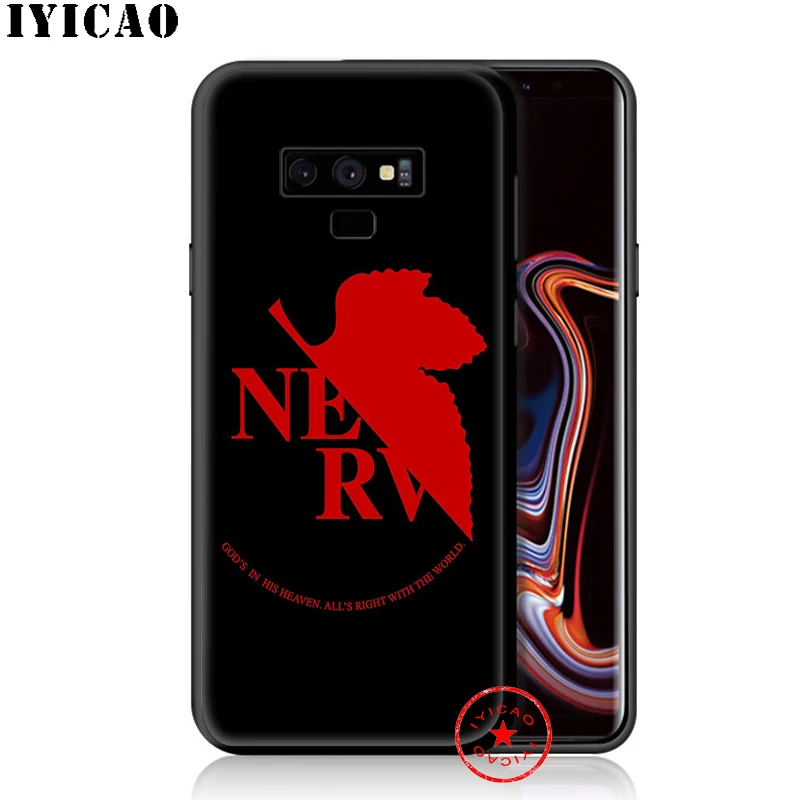 6 IYICAO Genesis Аниме Евангелион мягкий чехол для samsung Galaxy S10e S10 S9 S8 плюс S6 S7 Edge Note 10 плюс 9 8 ТПУ - Цвет: 6