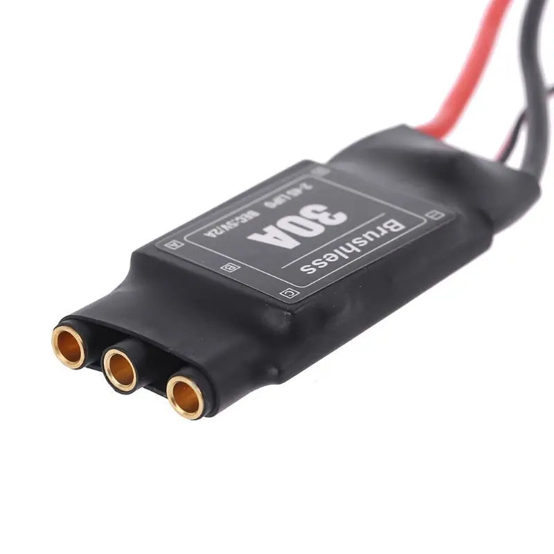 Радиоуправляемый бесщеточный двигатель 30A ESC 2 4S Электрический контроллер