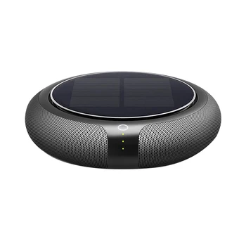 

Solar Air Purifier Vehicle-mounted Negative Ion Generator Air Cleaner Anion Ionizer Generator Fresh Air Black Golden A35