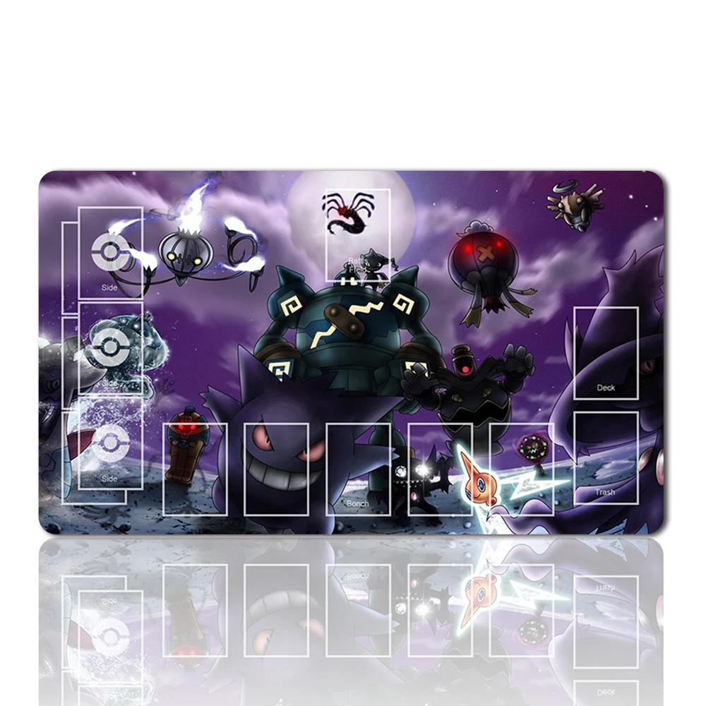 Pokemon Board Game Mat Mouse Pad Pokemon Game Pokemon Tcg Playmats