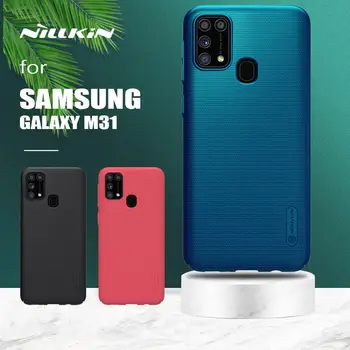 

for Samsung Galaxy M31 Case Nillkin Super Frosted Shield Hard PC Matte Ultra-Thin Back Cover for Samsung Galaxy M31 Phone Case