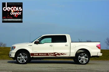 

For 2Pcs Fits Ford F150, 250, 350, Crew Cab, 4x4, Supercrew, LT, XLT, Super duty & more
