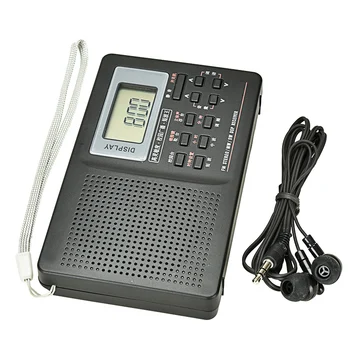 

Digital Radio with Alarm Clock Sleeping Timer Function Battery Operated Stereo Radio AM/FM/SW KQS8