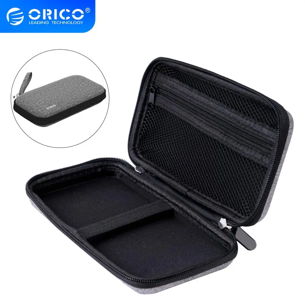 ORICO Hard Case Power Bank Case For 2.5 Inch Hard Drive Disk USB Cable