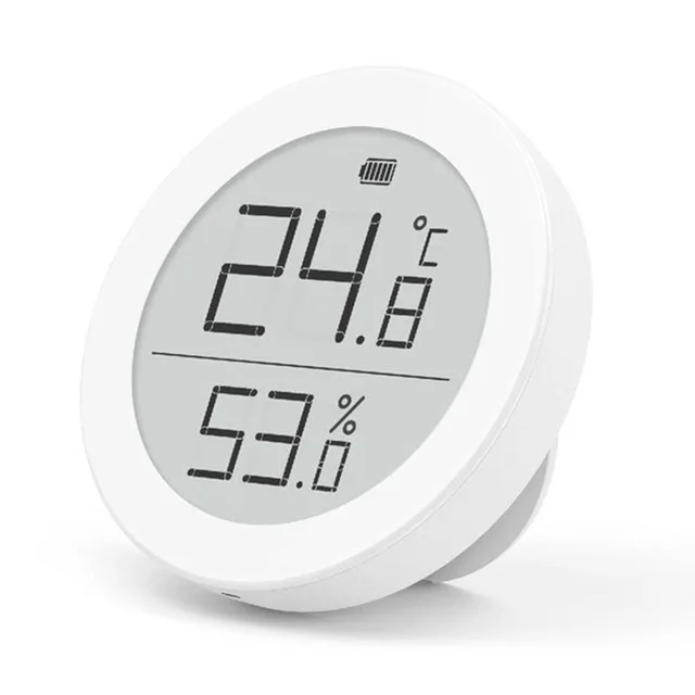 No Bluetooth Version Цифровой термометр Xiaomi ClearGrass гигрометр электронный чернильный экран термометр датчик влажности Измеритель влажности - Цвет: No Bluetooth Version