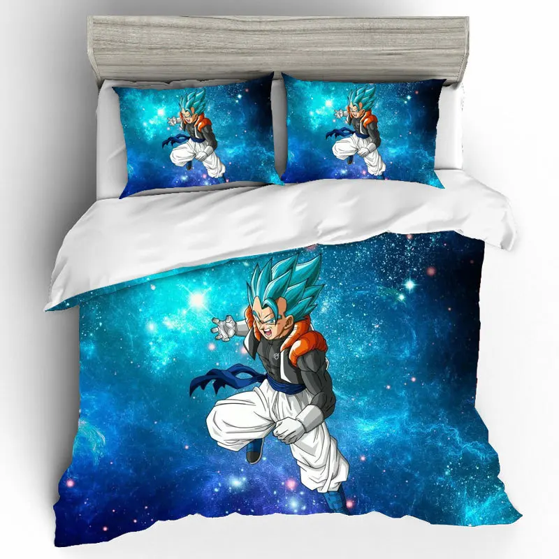 

Dragon Ball 3D Home Textiles Bed Linen Set King Size Bedspread Luxury Couple Bedding Set Duvets And Linen Sets Bed Linen Cotton