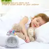 Cartoon Unicorn Alarm Clock Children Bedroom Night Light Desk Clock Kids Digital Clock Home Decor Christmas Birthday Gift ► Photo 2/6