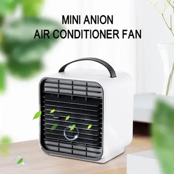

USB Desktop Mute Charging Cooling Fan Humidification Refrigeration Fan Conditioning Humidifier Purifier Desktop Air Cooler Fan