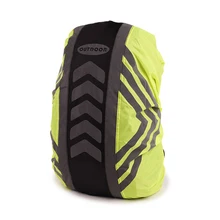 Водонепроницаемый высокая видимость светоотражающий рюкзак дождевик полиэстер непромокаемые чехлы для рюкзаков O26