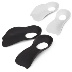 Unisex Flat foot Orthotics TPR Large Size Insole For Flat Foot O-shaped Legs Arch Support Plantar Fasciitis Shoes Orthotic Pad