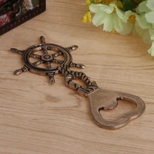 Ретро компас формы пива вина открывалка Декор Бар свадебный подарок кухня инструмент 72XF