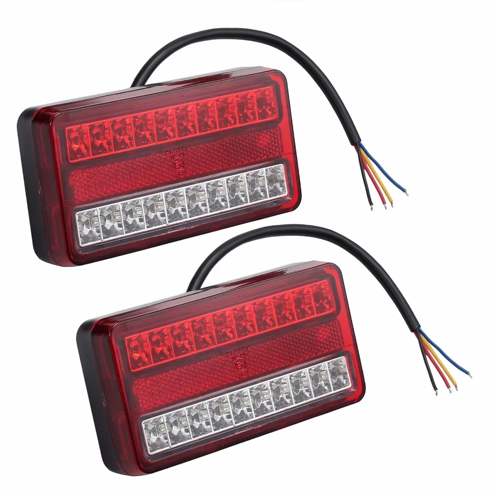 AUTOUTLET, хорошее качество, 2 шт., 12 В, 20 светодиодный фонарь для заднего хода, стоп-сигнал для грузовика, прицепа, индикатор, стоп-сигнал