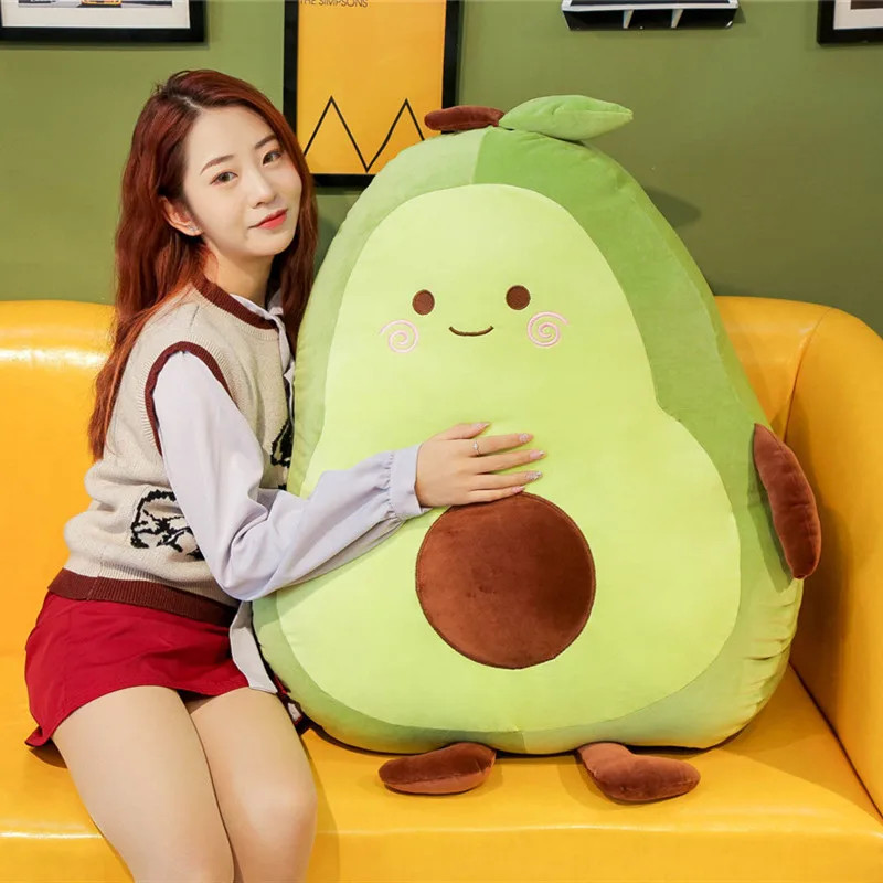 avocado plush pillow