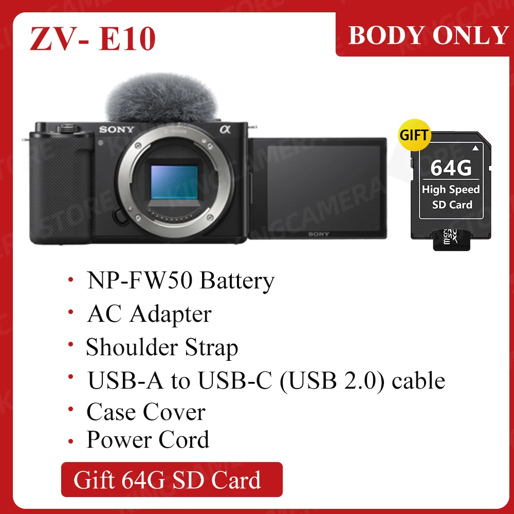 Sony Alpha Zv-e10 Zve10 Aps-c | Sony Digital Zv-e10l - Sony Zv-e10 Zv-e10l  Alpha - Aliexpress