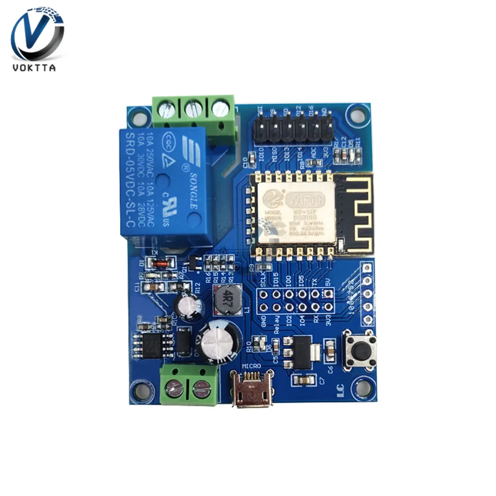 Módulo WiFi Con Relé ESP8266 Para Domótica - Controla Luces Y Aparatos Desde El Móvil ¡Muy Fácil De Usar!