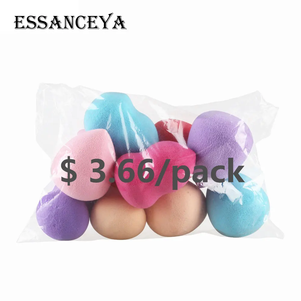 ESSANCEYA 30 шт. губка для макияжа воздушные подушки сухое влажное использование порошок основа крем гладкие косметические губки затяжки косметические наборы