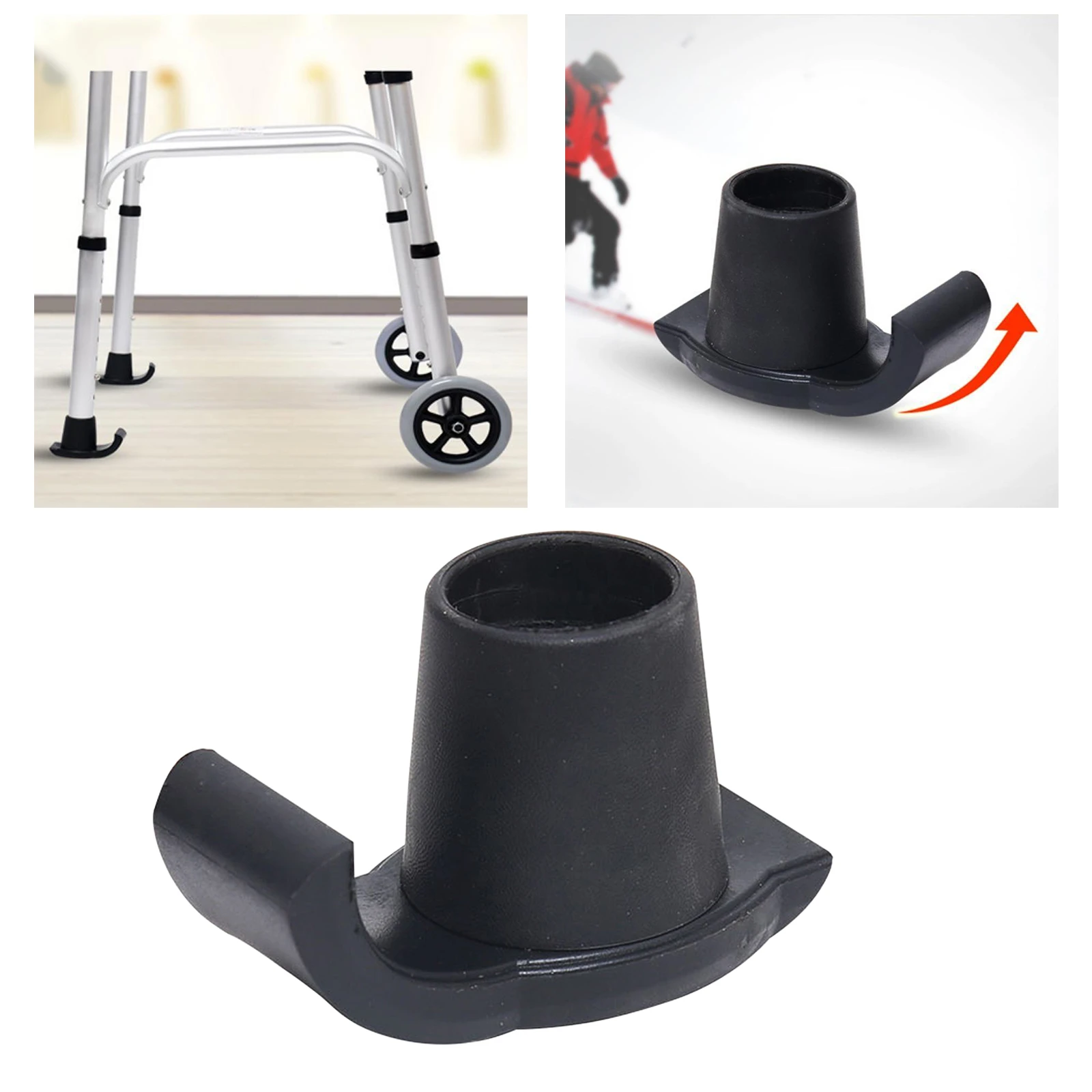 Walker Ski Glides Universal Replacement Heavy Duty Skis Fits For Most