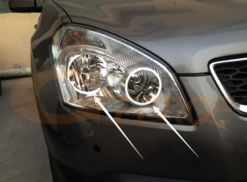 Для Nissan Dualis J10 2007 2008 2009 пред facelift головной светильник ультра яркий SMD СВЕТОДИОДНЫЙ
