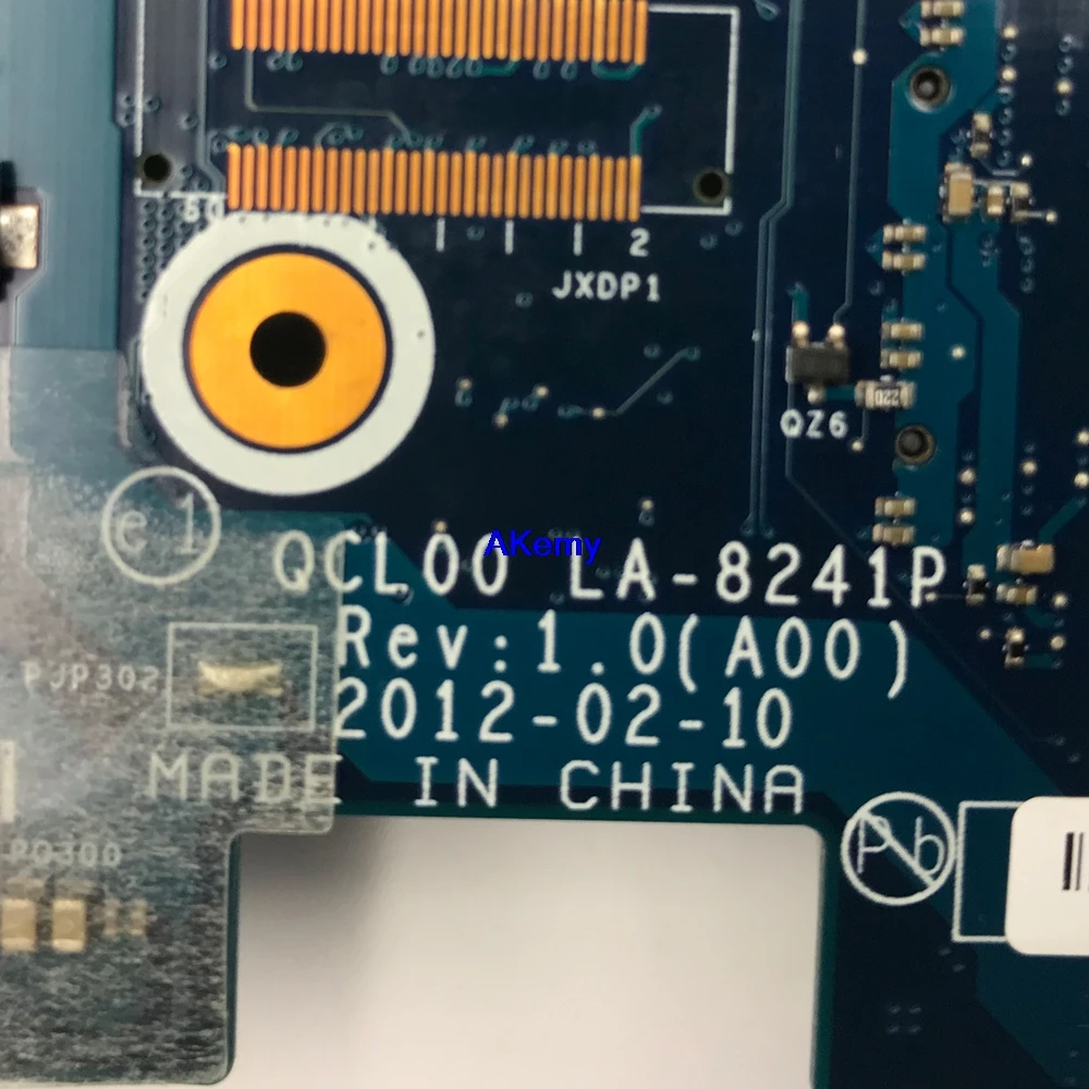 QCL00 LA-8241P материнская плата CN-06D5DG 06D5DG 6D5DG для dell Inspiron 15R 5520 7520 Материнская плата ноутбука HD 7730 M/2 ГБ dell 5520