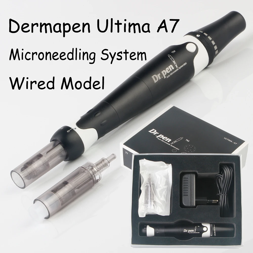 Dr.Pen A7 Microneedling Ultima Dermapen Mesoterapia Electric Auto Micro Needle Derma Pen Strumento Per La Cura Della Pelle Mts