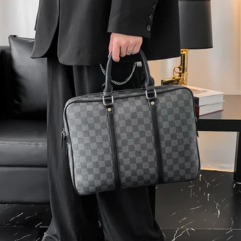

Tidog The Pattern of Business and Leisure Simple Hand briefcase