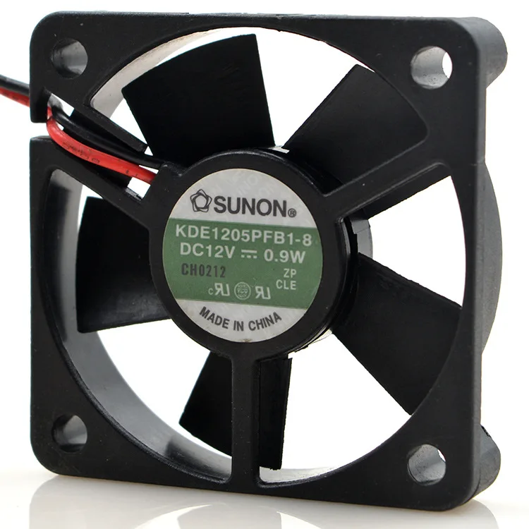 Оригинальный ультратихий охлаждающий вентилятор для SUNON KDE1205PFB1 12 В 0 9 Вт 5010 5