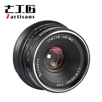 

7artisans 25mm F1.8 Lens For Canon EOS-M Mount M1 M2 M3 M5 M6 M10 SLR DSLR Camera Lens APS-C Manual Wide Angle Focus Camera Lens