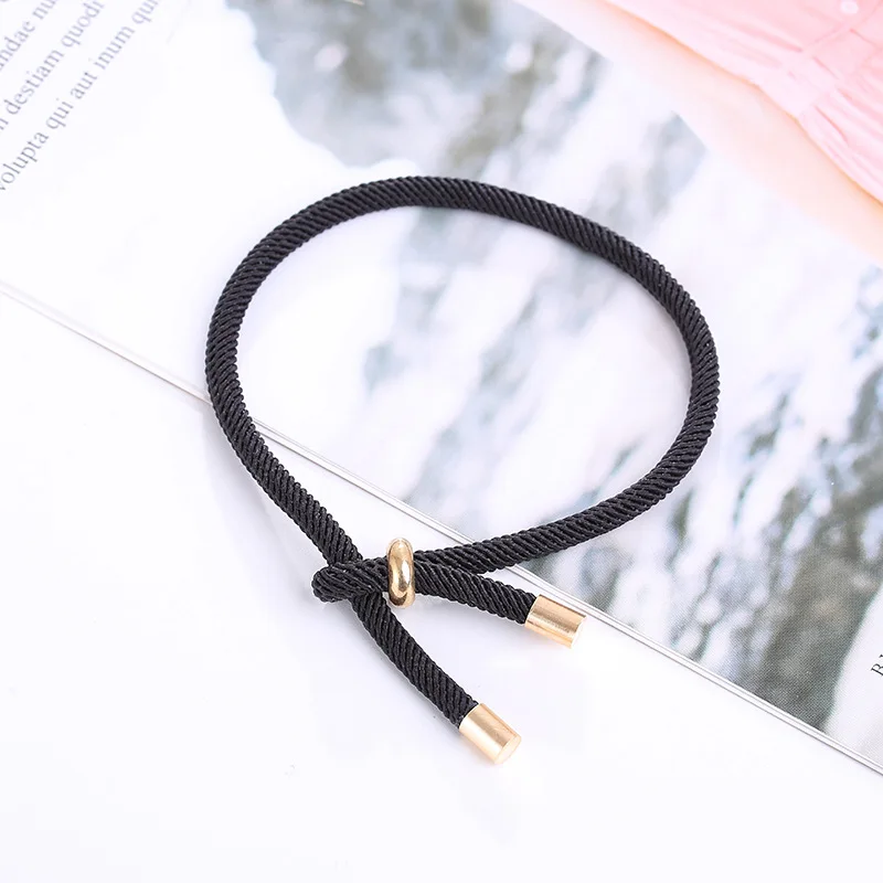 Tibetan Buddhism Red Black Bracelet Adjustable Size Bracelet Men's Women's Milanese Lucky Lucky Red