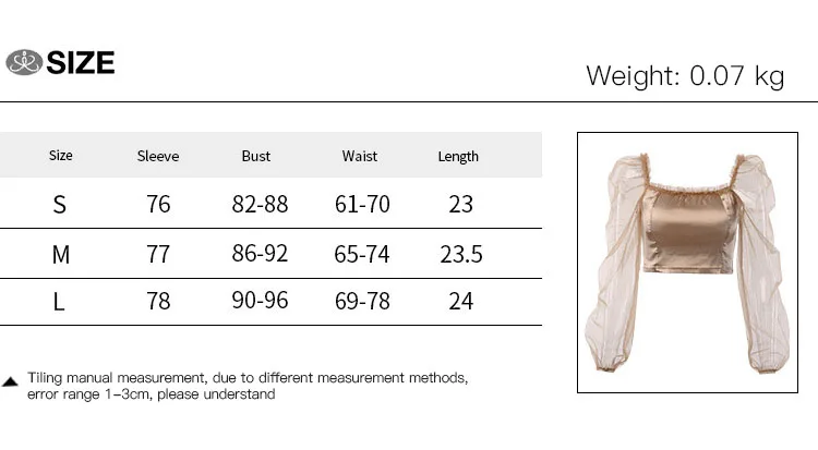 Sexy Ladies Party Slim Crop Tops Off Shoulder Satin Tees Tank Tops Camis Women Mesh Sleeve Bodycon Autumn Vest Bustier Bralette