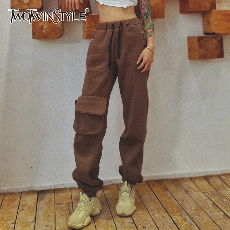cargo trousers high waisted