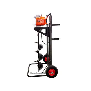 Price 1pc Planting Electric Pole Planing Rigs/Digger/Earth Augers,digging Machine,fruit Tree Drilling Machine,fertilizing Pile Driver
