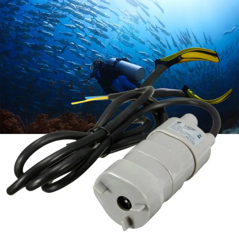 

DC 12V Water Pump Submersible Micro Motor High Pressure 5M 840L/H Car Washing Aquarium Garden Fish Tank Fountain