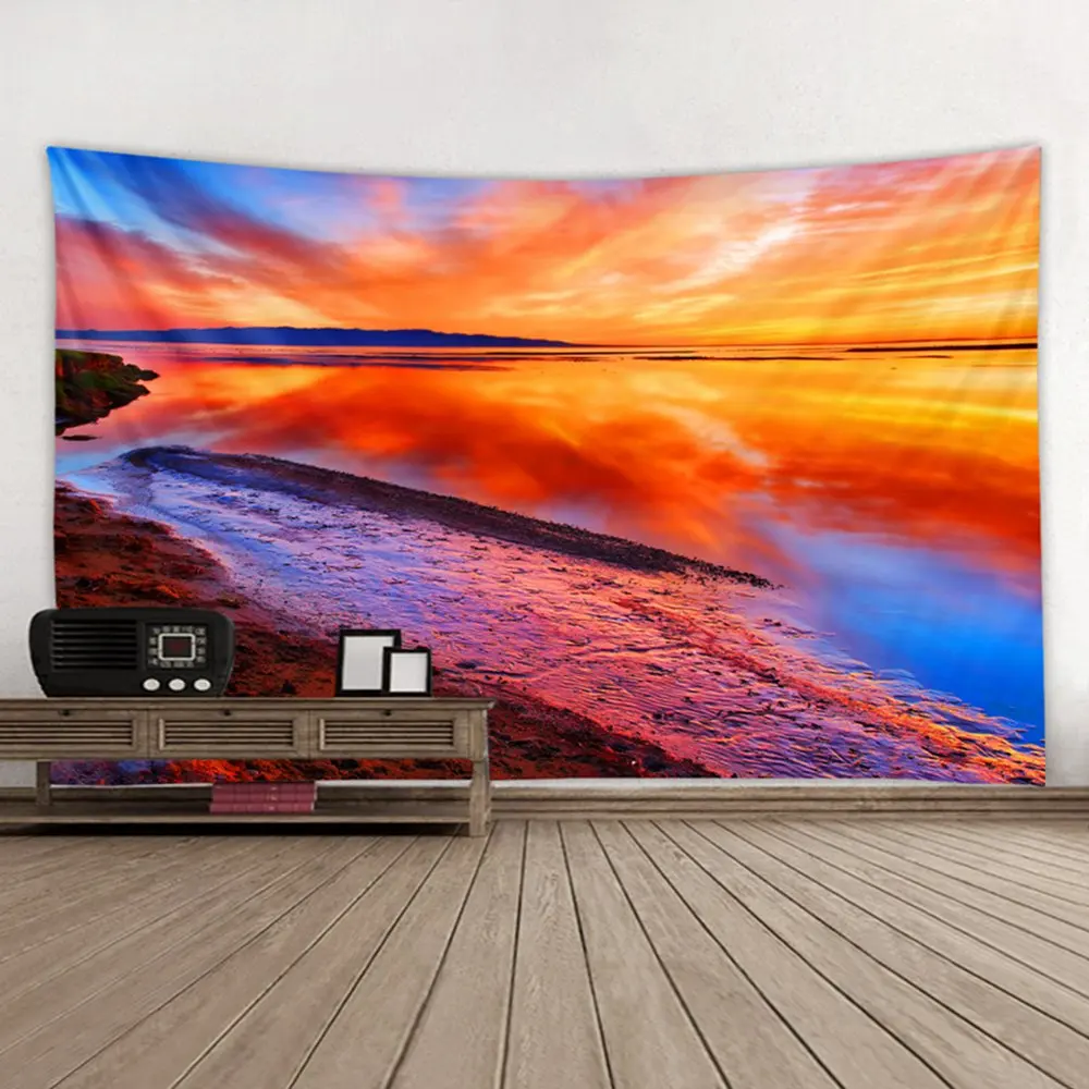 Деревянный настенный гобелен Цветной Настенный Гобелен для гостиной спальни