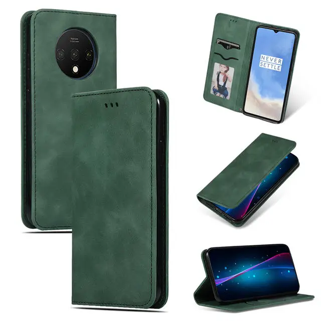1+ 7t pro Роскошный кошелек из искусственной кожи чехол для Oneplus 7T Pro Мягкий ТПУ чехол-книжка внутри Магнитный флип-чехол s с карманом для карт Новинка