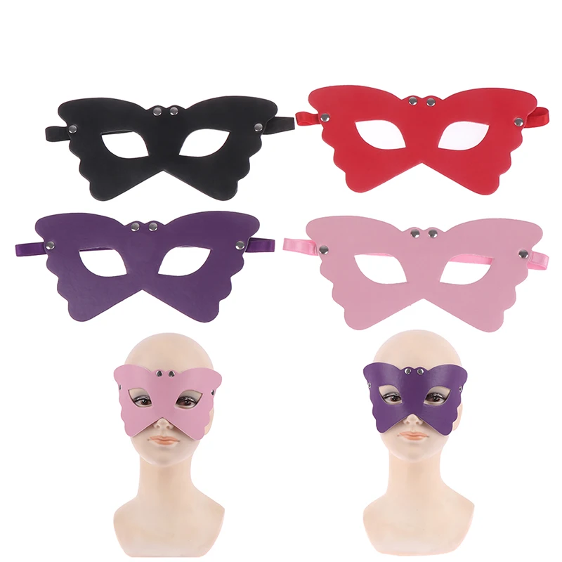 Women Sexy Mask Half Eyes Cosplay Face Butterfly Leather Adult Play Game Masquerade Fancy Masks Erotic Toy |