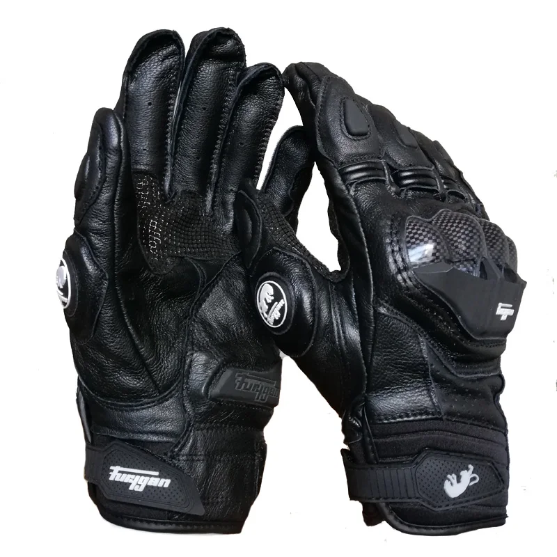 Кожаные Мотоциклетные Перчатки Furygan для езды на мотоцикле и велосипеде|gloves