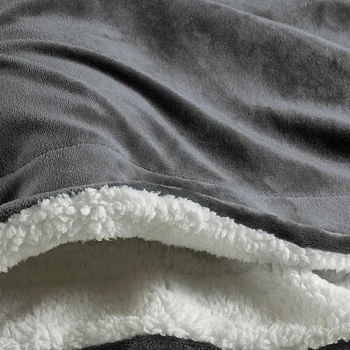 

Blanket Extra Warm Thick Fluffy Soft for Winter Bedroom Christmas Gift DIN889