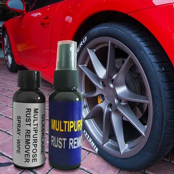 

50ML Multifunction Rust Remover Window Rust Inhibitor Wheel Hub Screw Derusting Spray for Derusting Metal Parts Car Maintenance