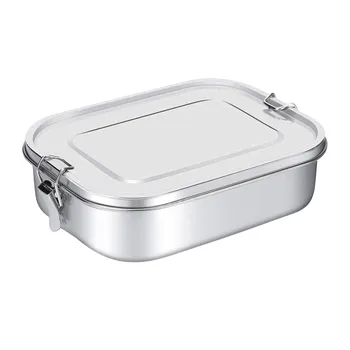 

Leak-proof Lunch Box Made of Stainless Steel 1400ml Lunch Box Leisure Convenience durable practical Home