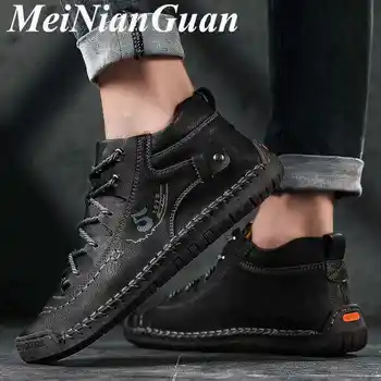 

Lac Eup Men Shoe Plush Fashion Sneakers Keep Warm Winter Men's Shoe Outdoor Casual Male Walking Footwear Low Top Flat Zapatos E5