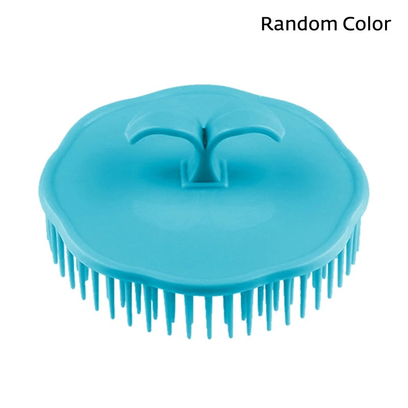 Shampoo Brush Adult Scalp Massage Men And Women Soft Glue Bathroom Comb